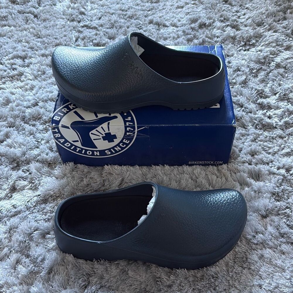 Birkenstock Super Birki Polyurethane in Blue Size 44 US 11 - Picture 2 of 8